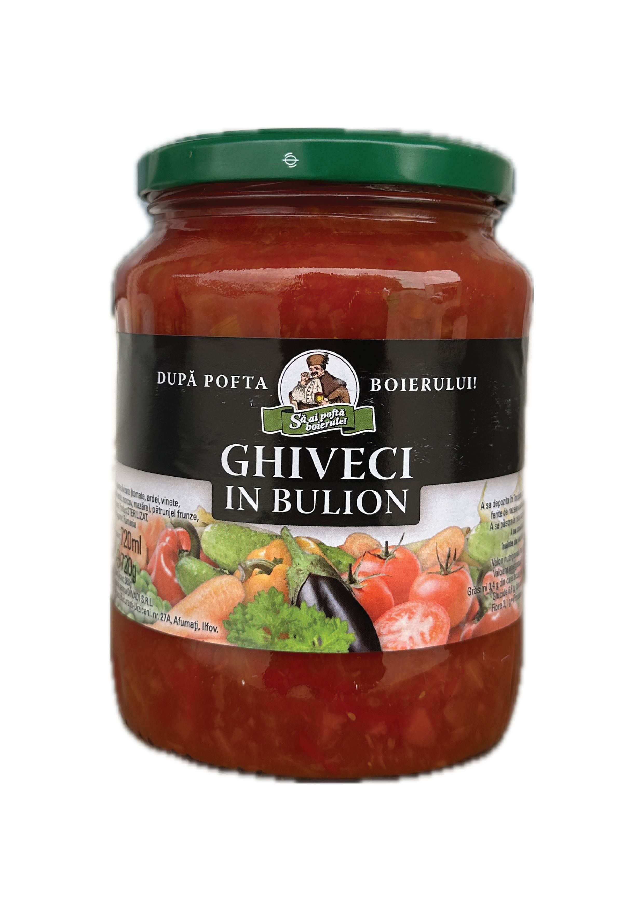 GHIVECI IN BULION 720g BOIERUL 6421872000815