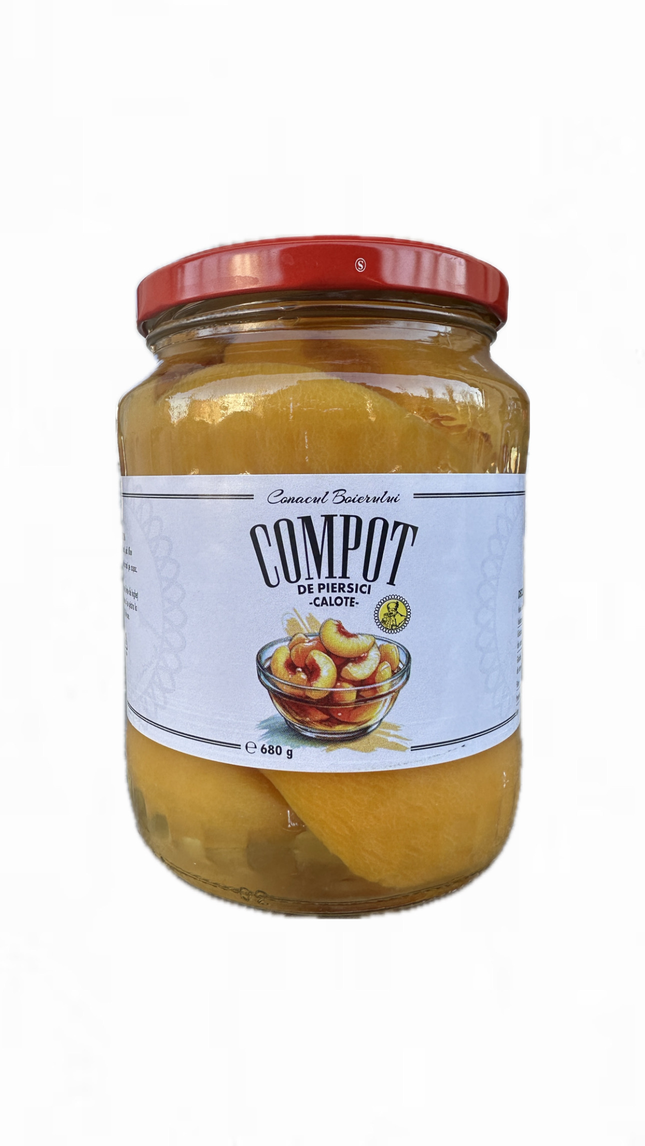 COMPOT PIERSICI CALOTE680g BOIERUL 6421872000938