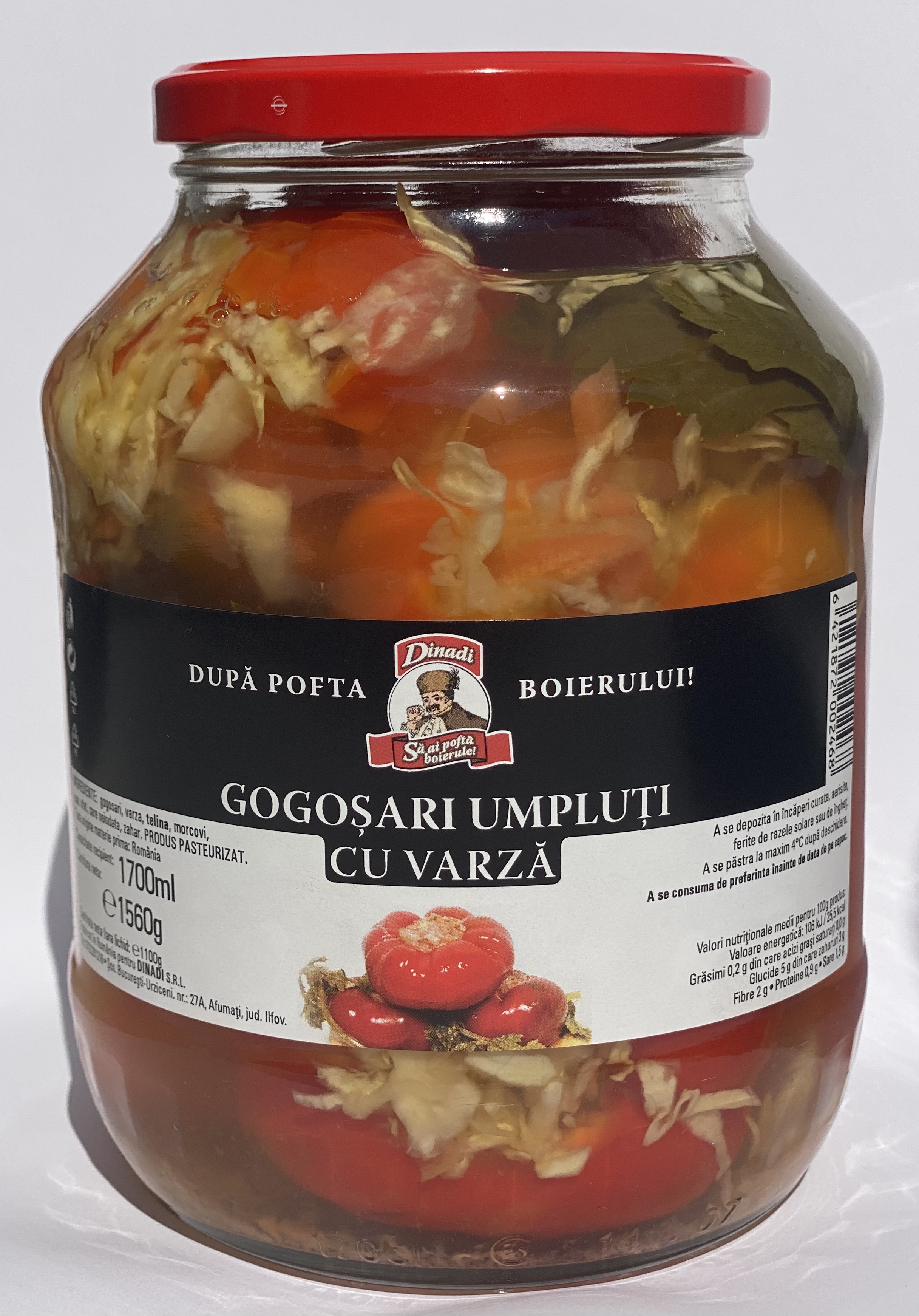GOGOSARI UMPLUTI CU VARZA 1560g BOIERUL 6421872002468