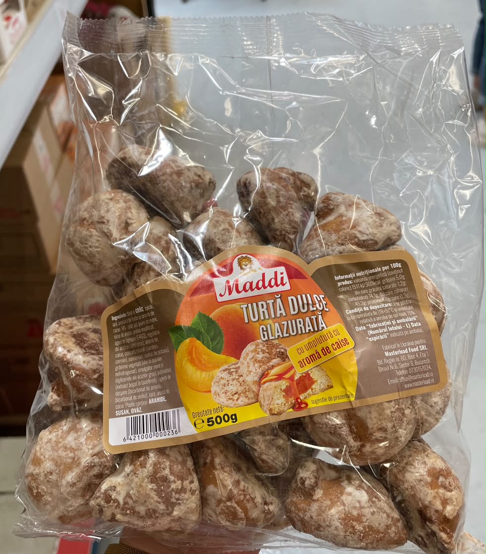 MADDI TURTA DULCE CAISE 500G  (9BUC/BAX) 6421000000236