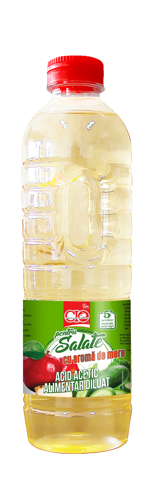 ACID ACETIC ALIMENTAR DILUAT CU  AROMA DE  MERE 500ML 5941337201775