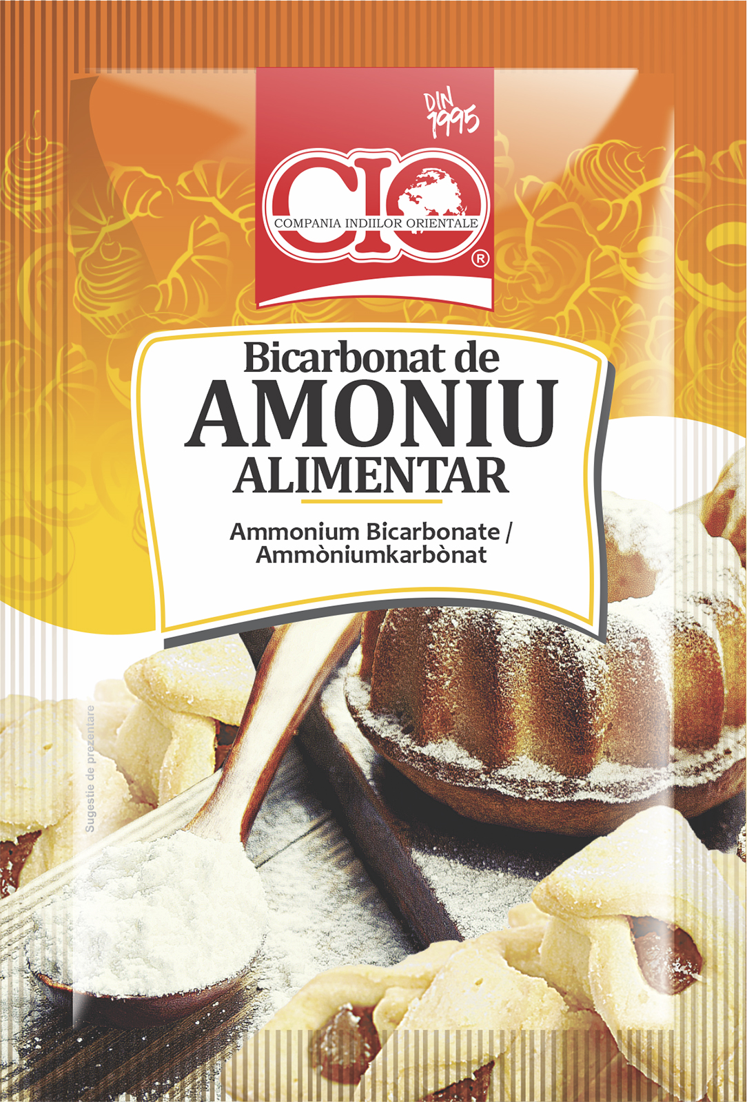 BICARBONAT DE AMONIU 40 GR (30BUC/BAX) 6427619000032