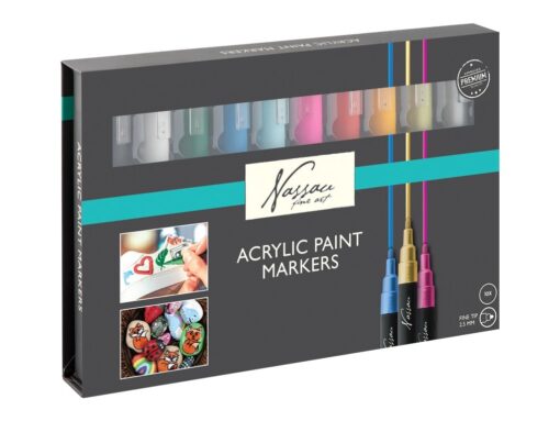 SET 10 MARKER ACRILIC LA CUTIE 8715427119359