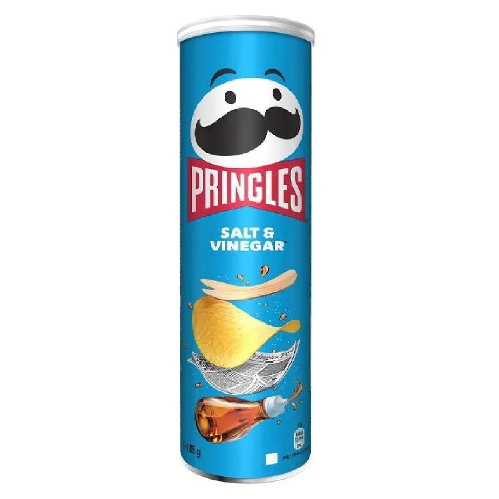 PRINGLES SALT&VINEGAR 165GR (19BUC/BAX) 5053990101580