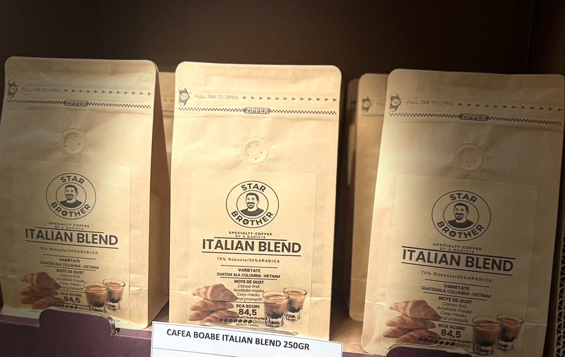 CAFEA BOABE ITALIAN BLEND 250GR 5942825000627