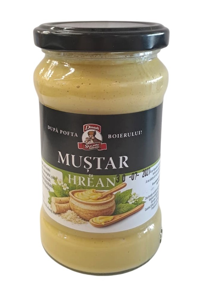 BOIERUL MUSTAR CU HREAN 265GR (12BUC/BAX) 6421872000204