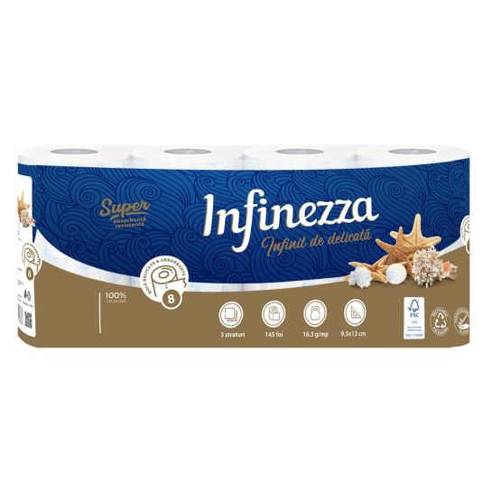INFINEZZA HARTIE IG. PARFUMATA 3STR MARINO  8/SET 6422768061637