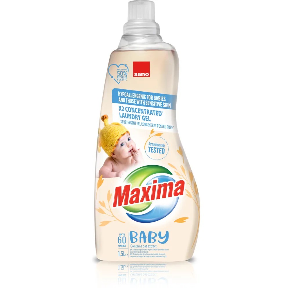SANO MAXIMA POWER GEL BABY OAT (60SP) 3L 7290102993673