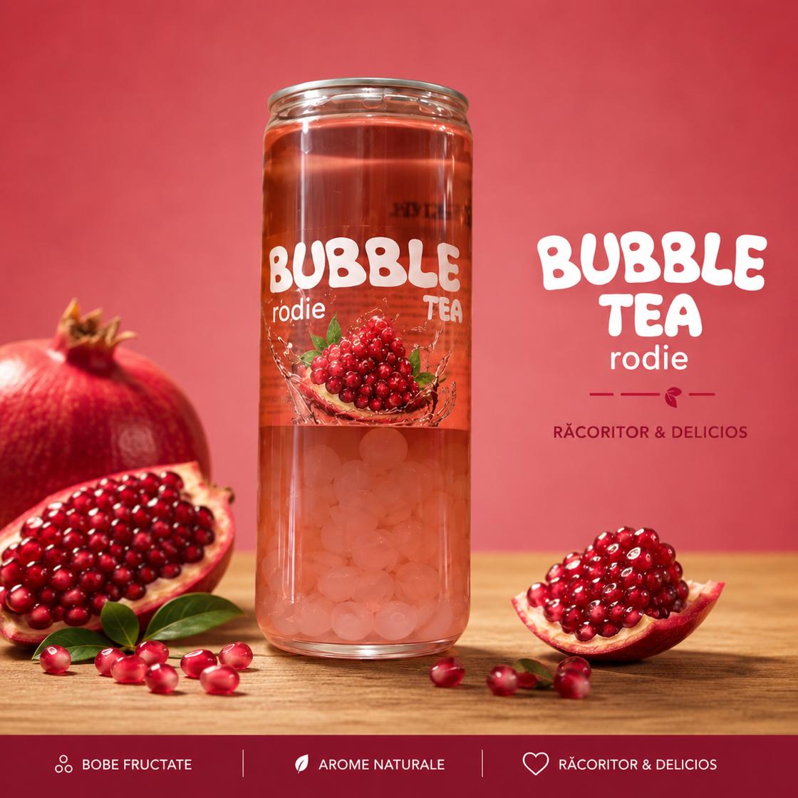 BUBLLE TEA RODIE 330ML SGR (8BUC/BAX) 6427924000253