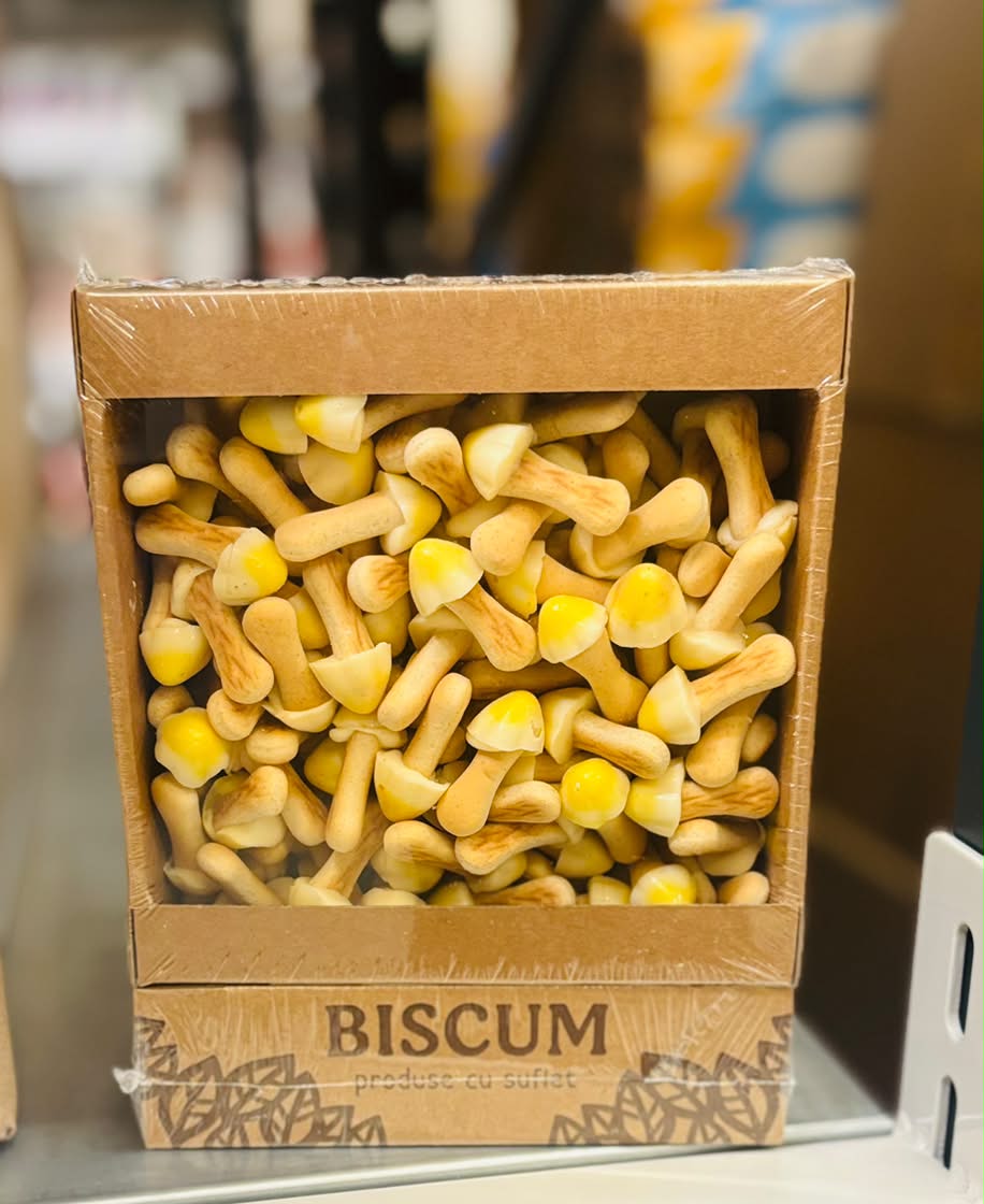 BISCUITI CIUPERCUTE LAMAIE 300GR (30BUC/BAX) 4820096751589