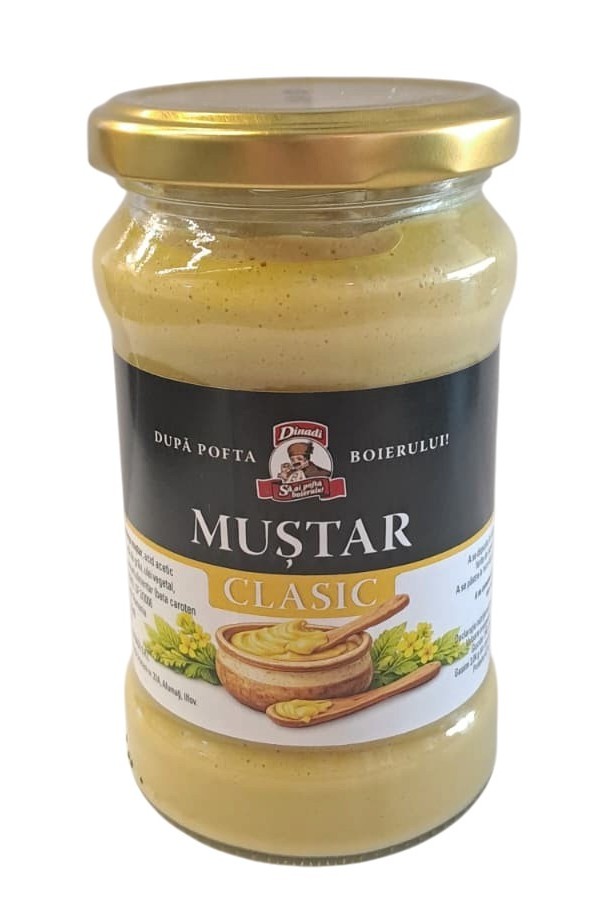 BOIERUL MUSTAR CLASIC 265GR (12BUC/BAX) 6421872000013