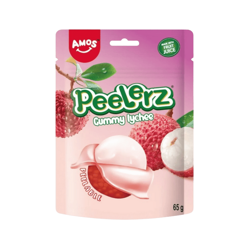 CANDY PEELERZ GUMMY LYCHEE 65GR (24BUC/BAX) 6936756288369