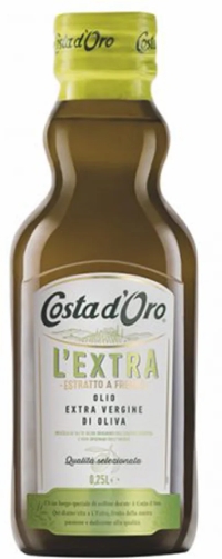 COSTA D'ORO ULEI DE MASLINE EXTRAVIRGIN 250ML 12BUC/BAX 8007270009667