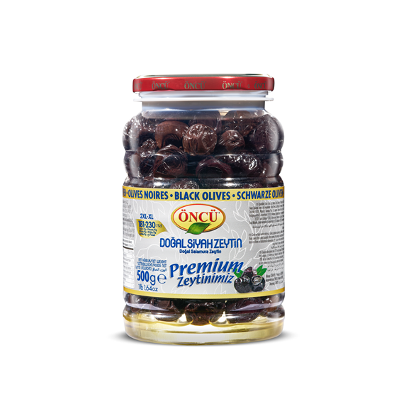 ONCU MASLINE GEMLIK NATURALE M-S (261-320) 500GR (12BUC/BAX) 8693891400534