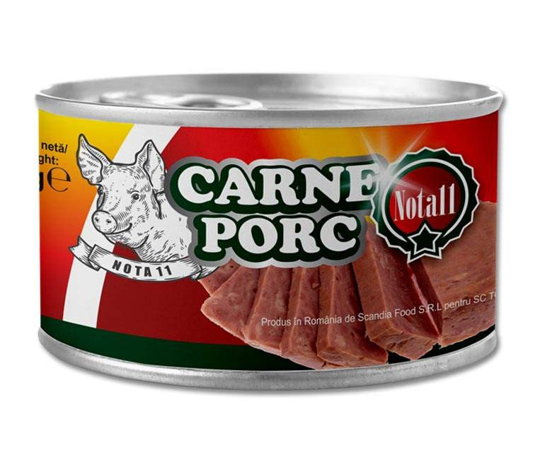 CARNE DE PORC NOTA 11 300GR (6BUC) 5949024302415