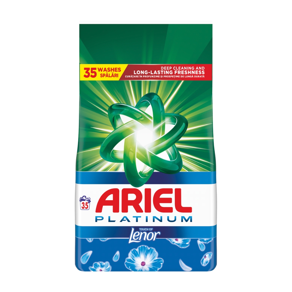 ARIEL DETERGENT PUDRA AUTOMAT PLATINIUM&LENOR 2.275KG (5BUC/BAX) 8700216835473