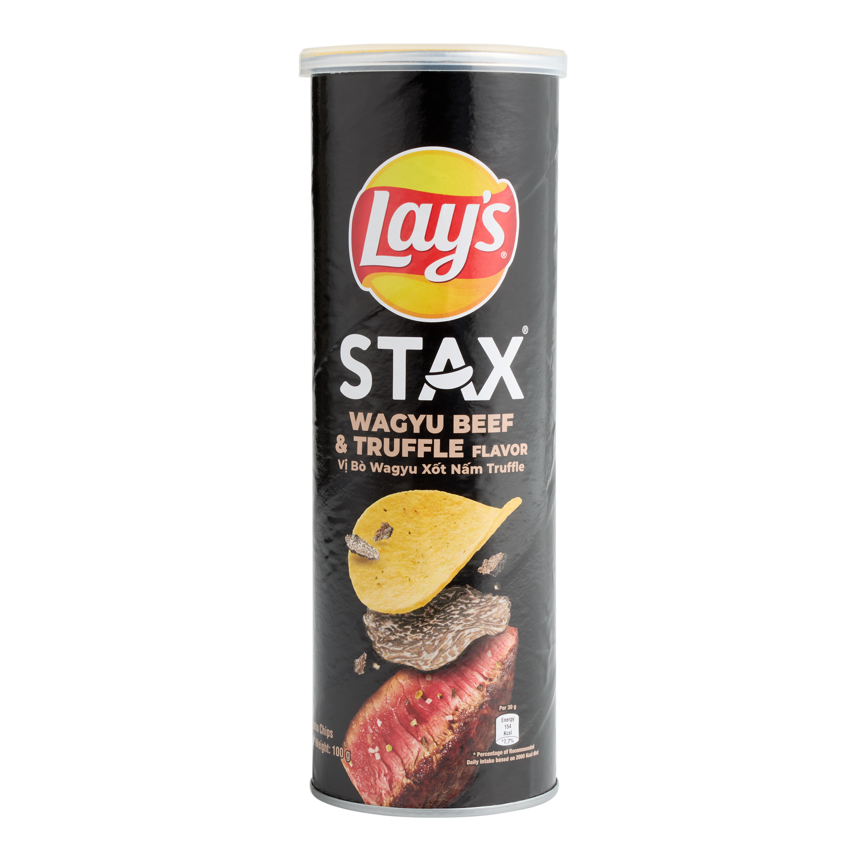 LAY'S STAX WAGYU BEEF&TRUFFLE 90GR (16BUC/BAX) 8936079126100