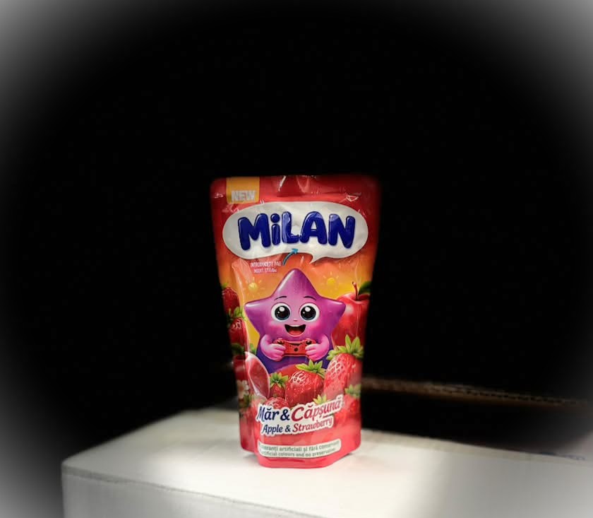 MILAN SUC CU AROMA DE MAR SI CAPSUNA 200ML (30BUC/BAX) 6427823000699