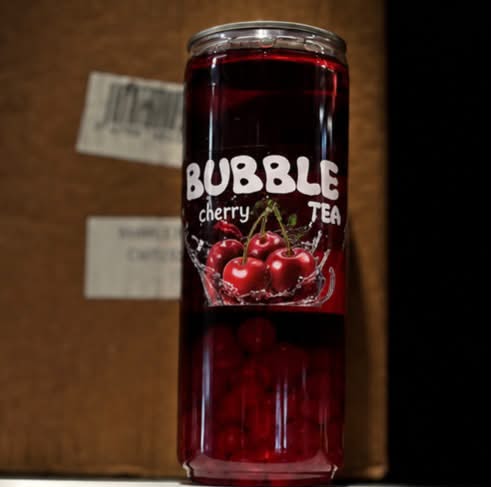BUBLLE TEA CIRESE 330ML SGR (8BUC/CUT) 6427924000246