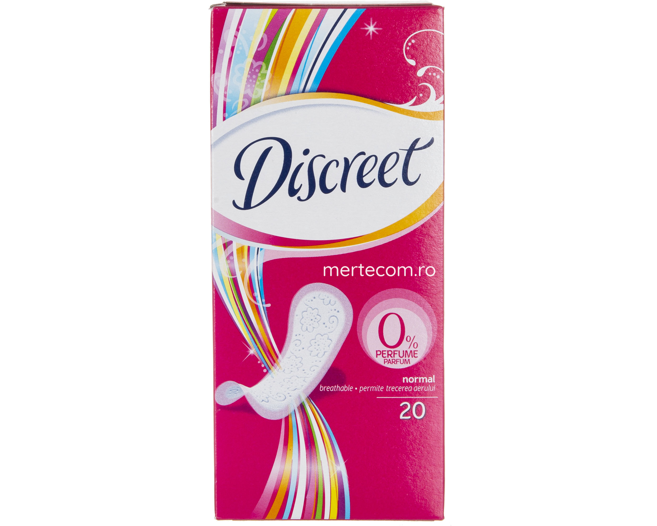 DISCREET ABSORBANTE ZILNICE NORMAL (20BUC/CUT) 4015400165804