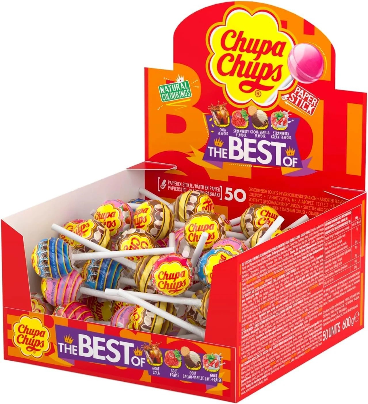 CHUPA CHUPS ACADELE BEST OF CUTIE 50GR (50BUC/CUT) 8410031946079