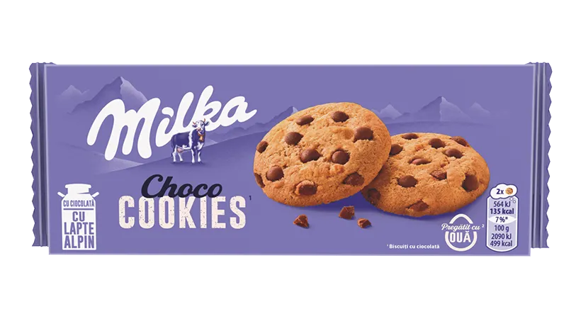 MILKA CHOCO COOKIES 135g (24buc) 7622210005984