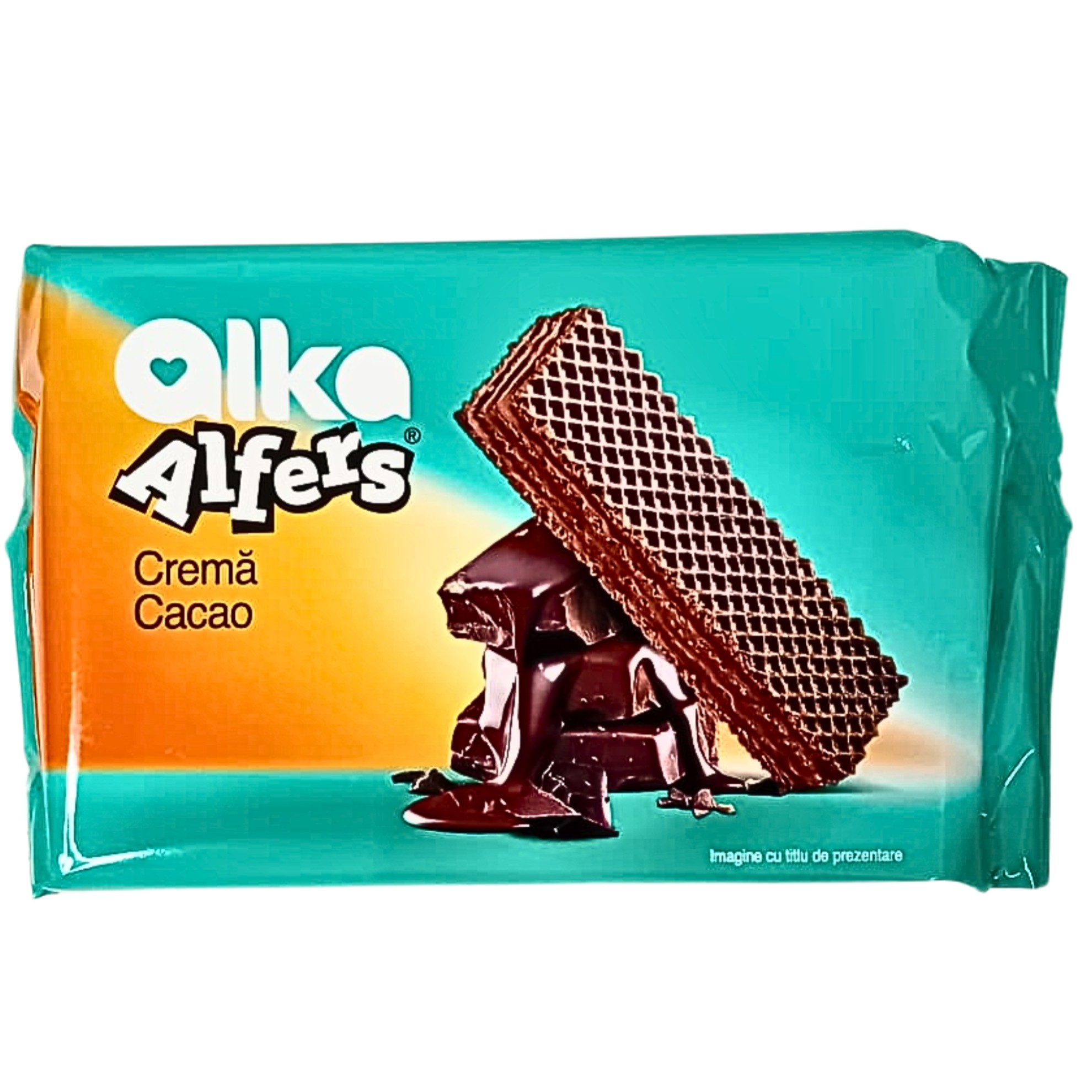 ALFERS Napolitane crema cacao si vafa cacao 170g 5941035012833