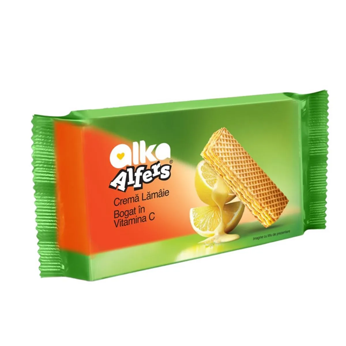 ALFERS Napolitane cu crema lamaie 70g 5941035013038