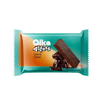 ALFERS Napolitane crema cacao si vafa cacao 70g 5941035013045