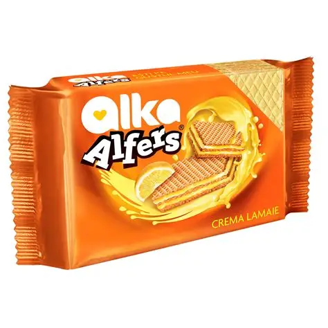ALFERS Napolitane cu crema lamaie 170g 5941035009413