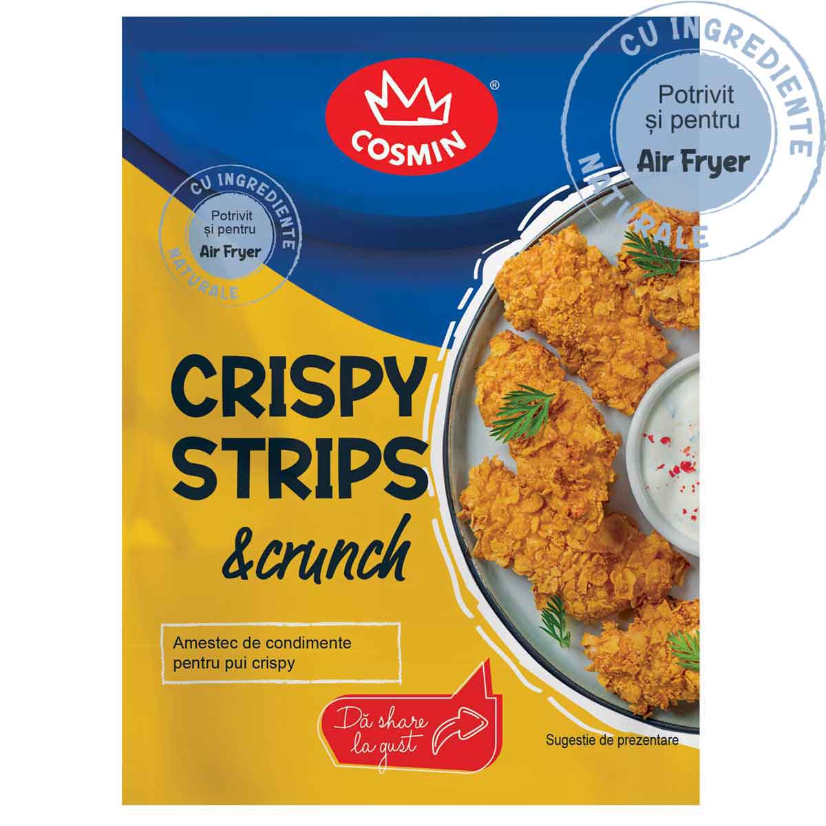 COSMIN COND PT. CRISPY STRIPS 20GR (35BUC/CUT) 5941390052468