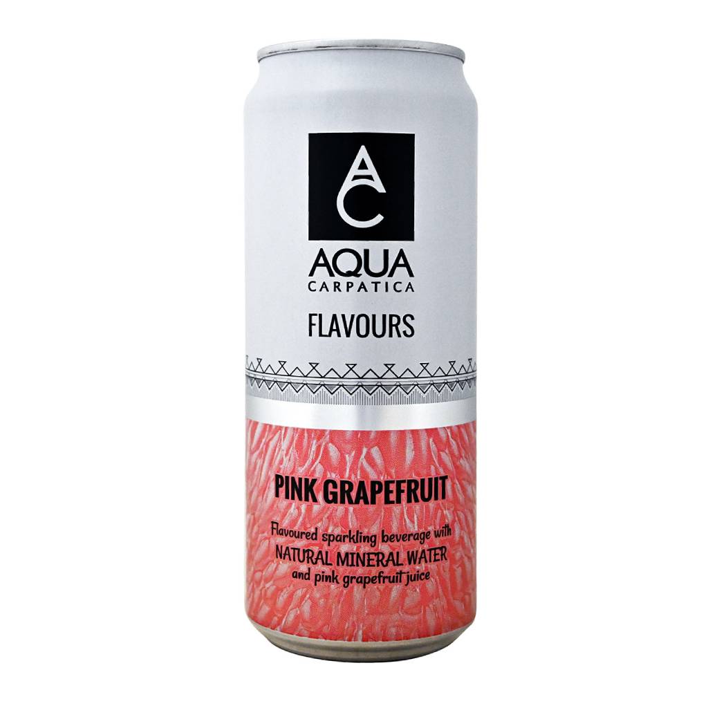 AQUA CARPATICA FLAVOURS GRAPEFRUIT ROZ 330ML SGR(24BUC/BAX) 5942326402869