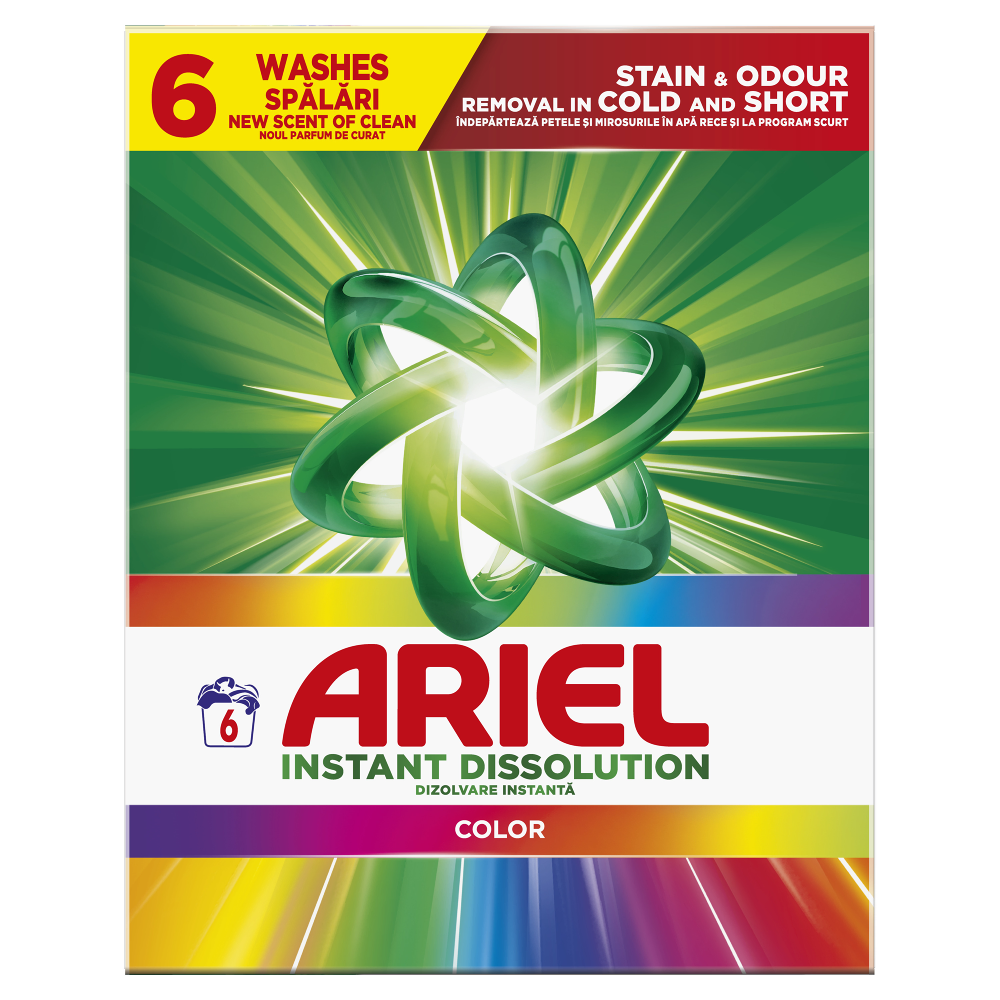 Ariel Pudra Color 6 Spalari 390GR 8700216835657