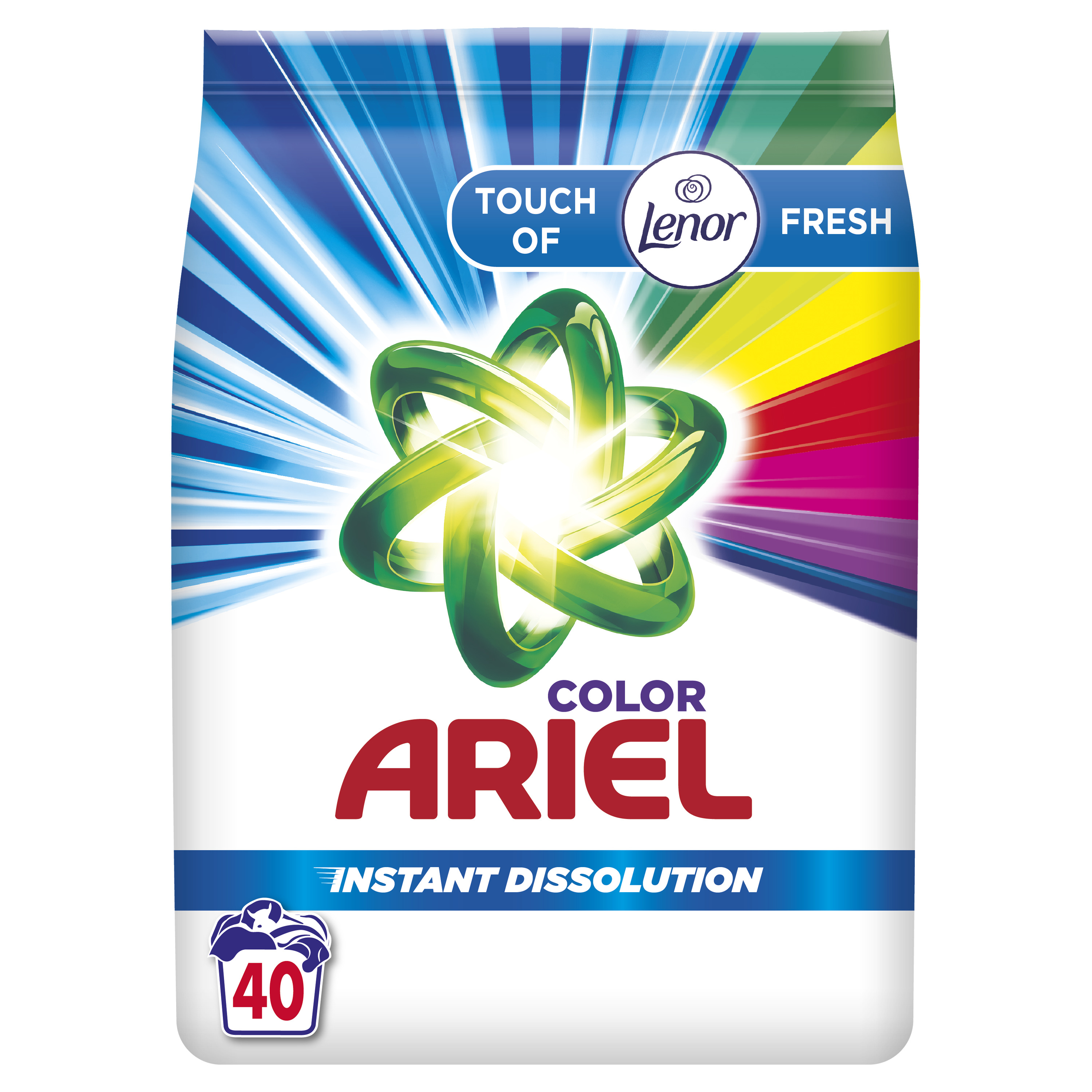 ARIEL DETERGENT PUDRA AUTOMAT 3KG TOUCH OF LENOR COLOR 40SP 8700216016742