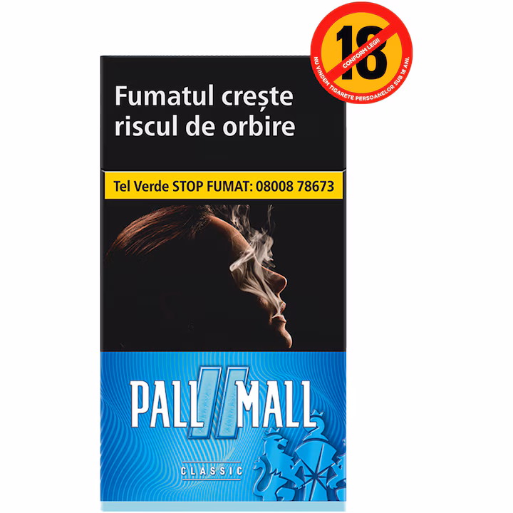 PALL MALL CLASSIC AZURE 100s 59492542