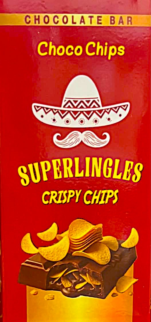 CIOCOLATA SUPERLINGLES CHIPS 50GR (12BUC/CUT) 8680201602184