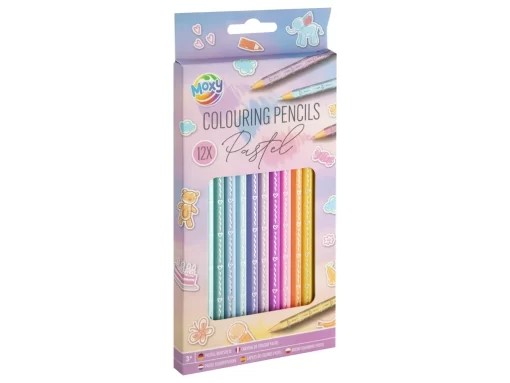 SET 12 CREIOANE COLORATE PASTEL MOXY 8715427141428