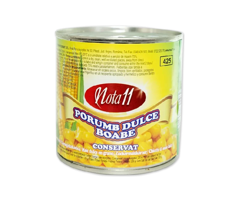 NOTA 11 PORUMB DULCE 425ML 12BUC/BAX 5949024302262