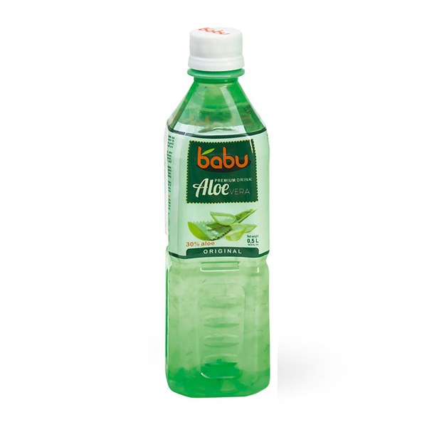SGR BABU Aloe Vera ORIGINAL Premium 0.5L (24buc/bax) 5940540840030