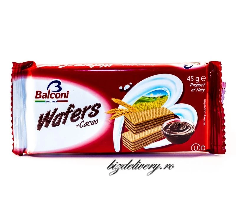 BALCONI NAP.CU CACAO 45GR (30BUC/CUT) 8001585066001