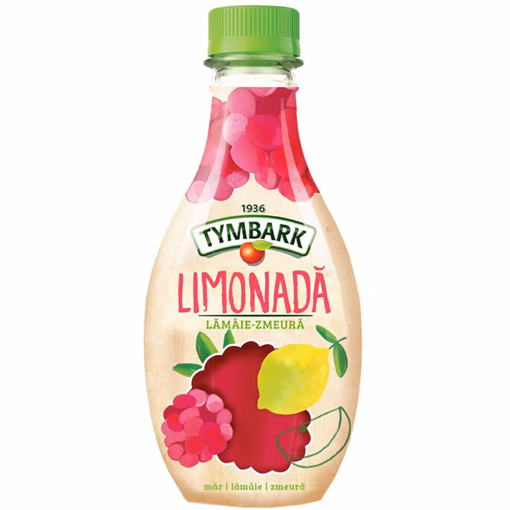 TYMBARK LIMONADA LAMAIE&ZMEURA 400ML SGR (12BUC/BAX) 5942325002183