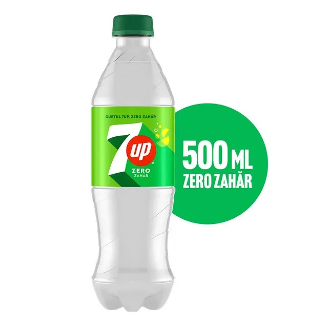 7UP ZERO ZAHAR LIME 0.5L SGR (6BUC/BAX) 5942204004925