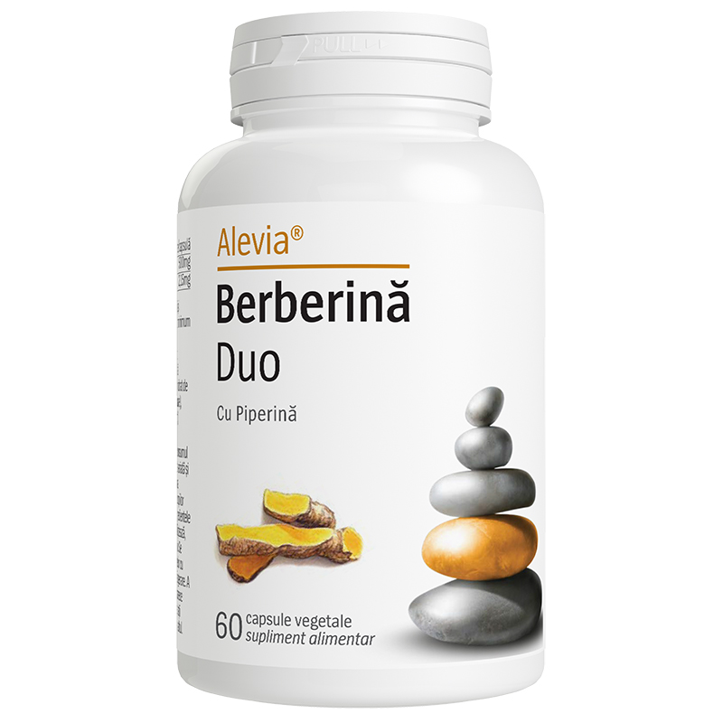 ALEVIA BERBERINA DUO CU PIPERINA 60 CPS VEGETALE 6423602018541