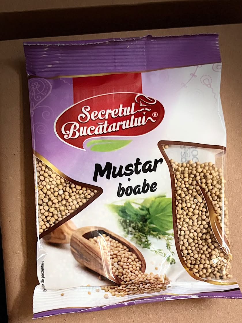 SECRETUL BUCATARULUI MUSTAR BOABE 40GR (20BUC/CUT) 5941282008405