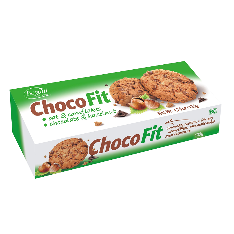 BOGUTTI BISCUITI CU CIOCOLATA SI ALUNE 135GR (12BUC/BAX) 5902431561639