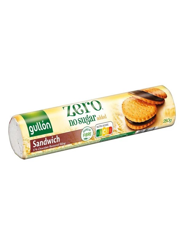GULLON FR.ZAHAR BISC.SANDWICH CREMA CIOCOLATA 250GR (18BUC/BAX) 8410376048148