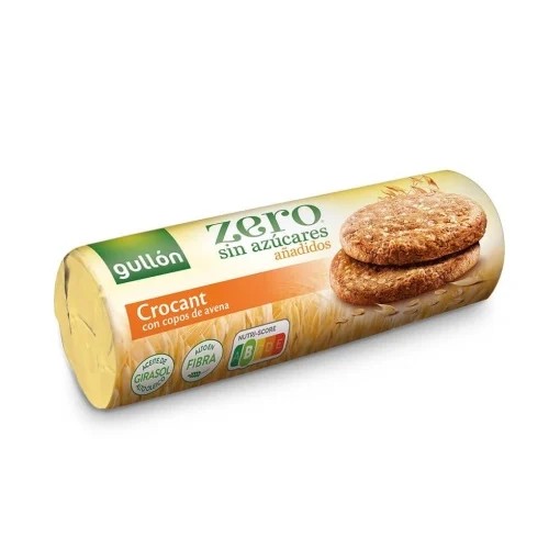 GULLON FR.ZAHAR BISC CROCANTI CU FULGI OVAZ 280GR (16BUC/BAX) 8410376055542