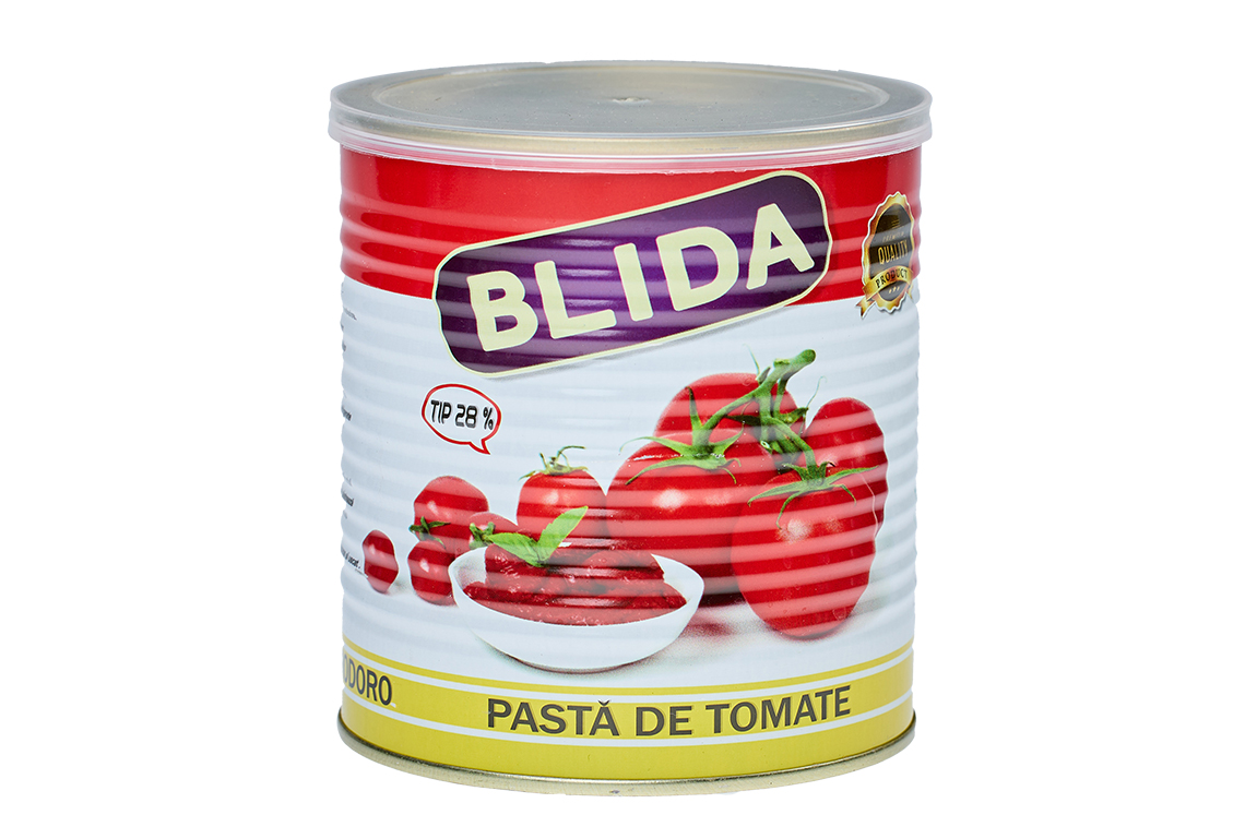 PASTA DE TOMATE BLIDA 800GR 12 BAX 6260511400483