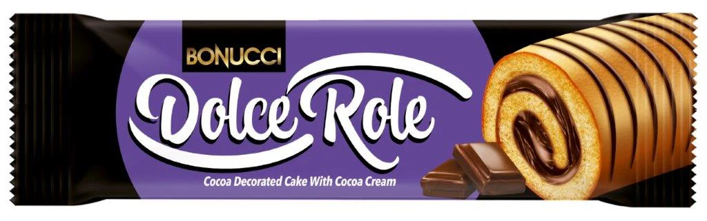 BONUCCI DOLCE ROLE rulada cu crema cacao 50gr 8682941102139