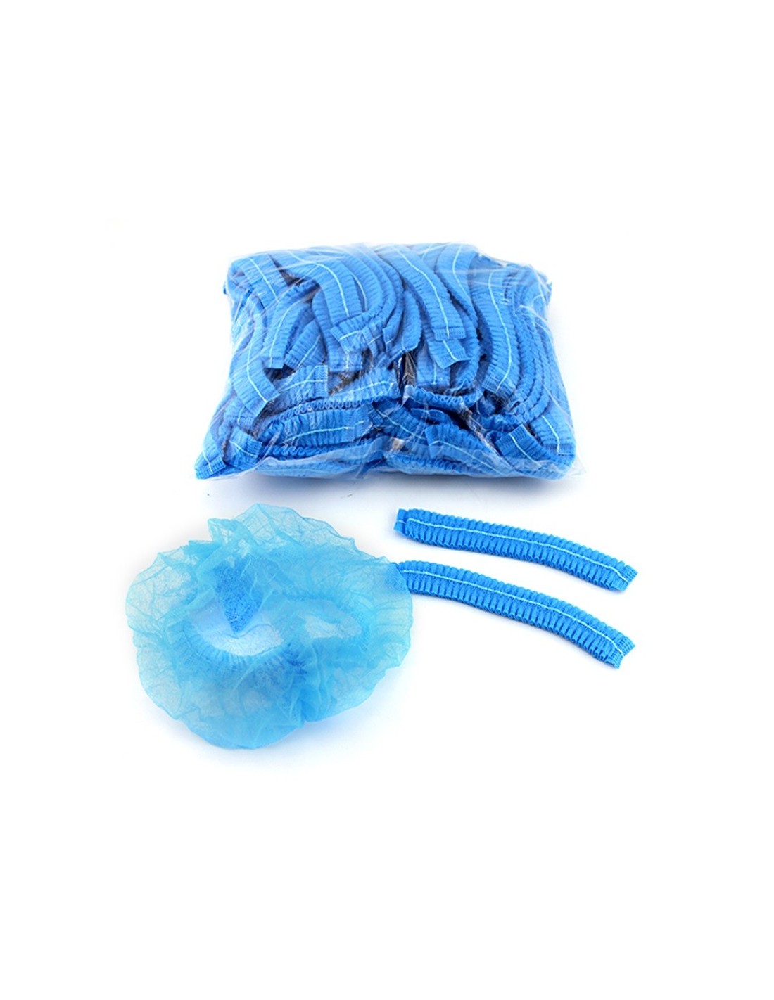 ZOREX Boneta cu elastic albastra 100/set 6422465012956